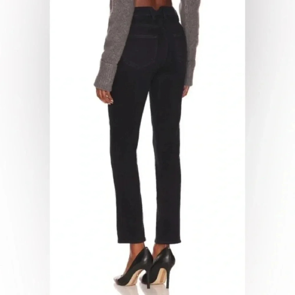 PAIGE Emmie Vela Super High Rise Ankle Jean Size 31